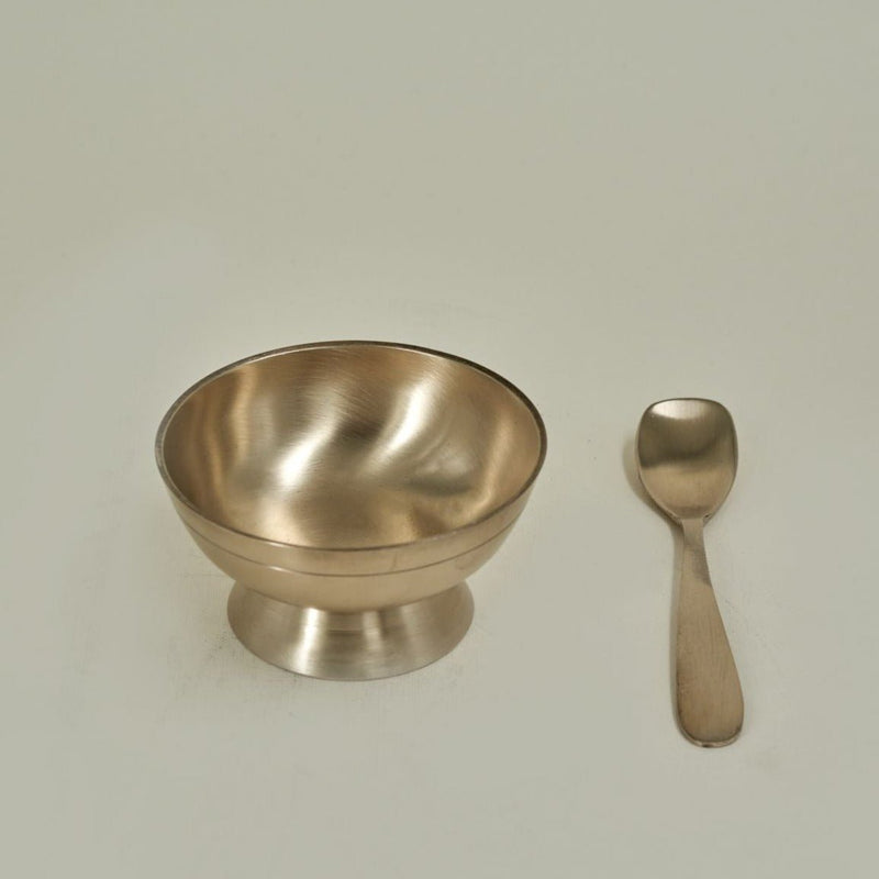 Original Kansa Bronze Ice Cream Set (Small) | Verified Sustainable by Brown Living™