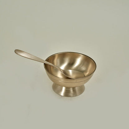 Original Kansa Bronze Ice Cream Set (Small) | Verified Sustainable by Brown Living™