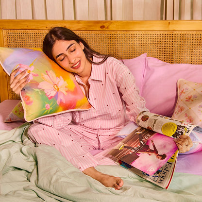 Orin Cushion Cover | Hemp Cotton Blend | Earthy Décor – Home Decor on Brown Living™. SKU: CU0014. Img 4.