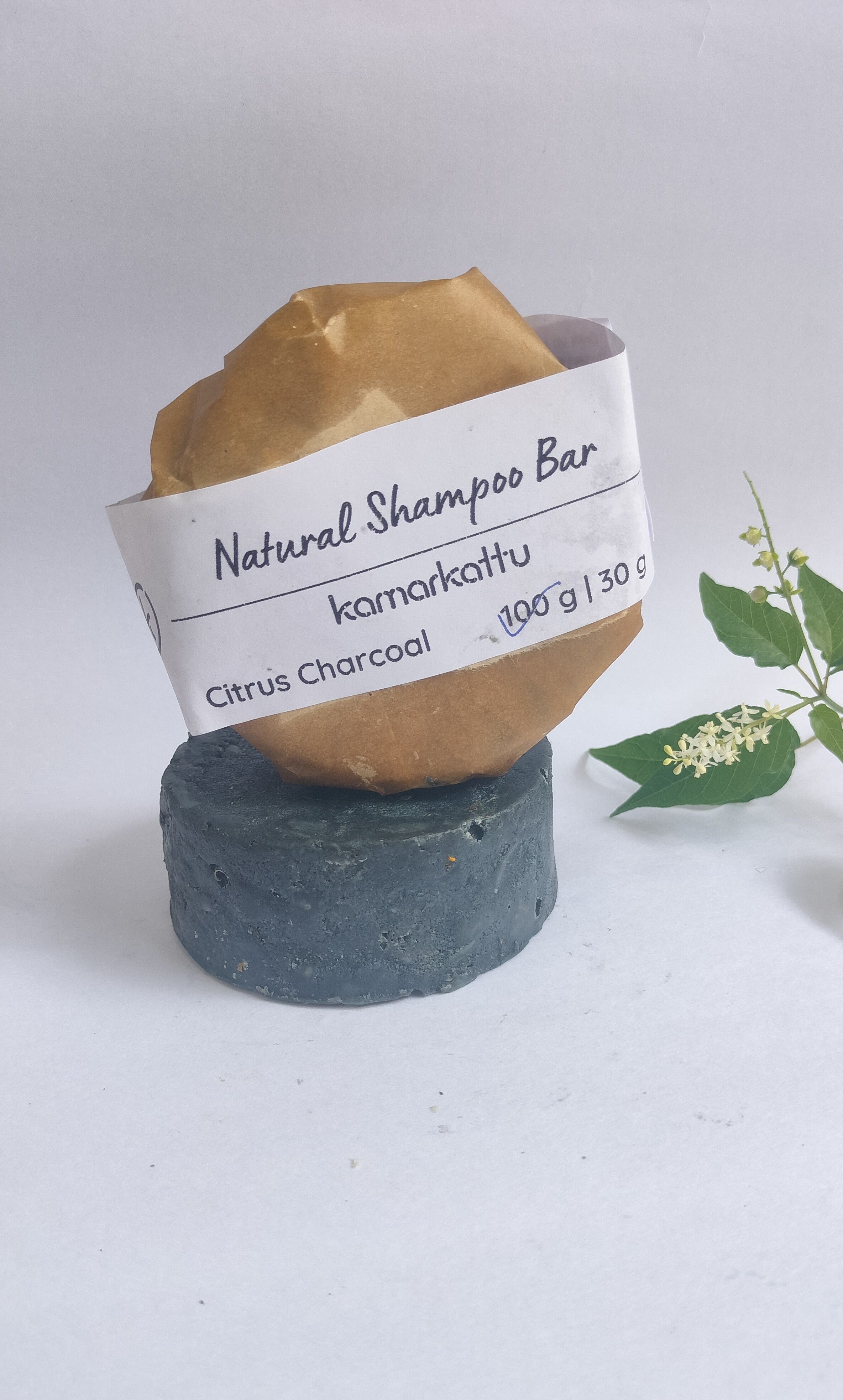 Natural Shampoo Bar - For Oily scalp : 100 g - Pack of 2 | Verified Sustainable by Brown Living™