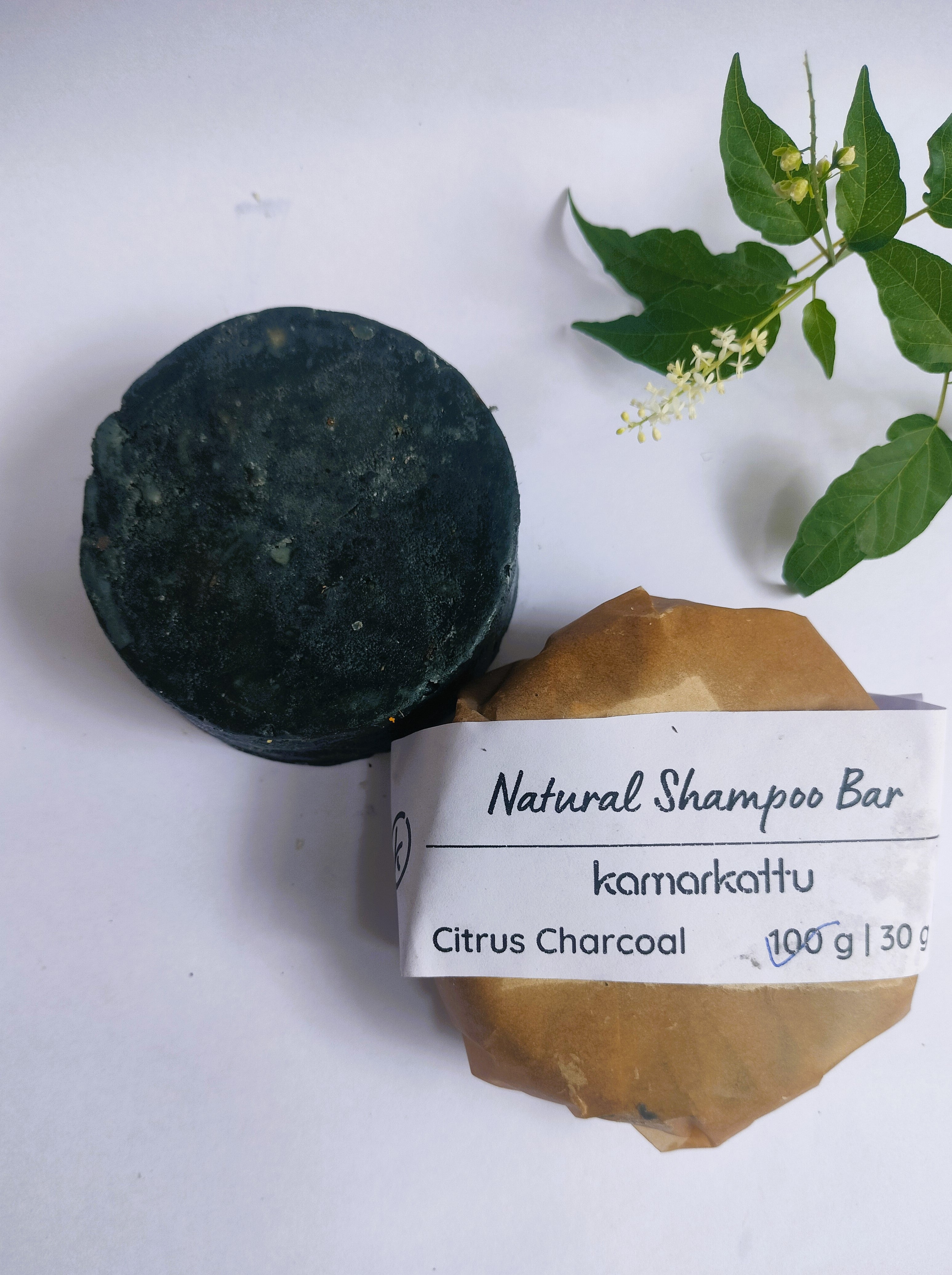 Natural Shampoo Bar - For Oily scalp : 100 g - Pack of 2 | Verified Sustainable by Brown Living™