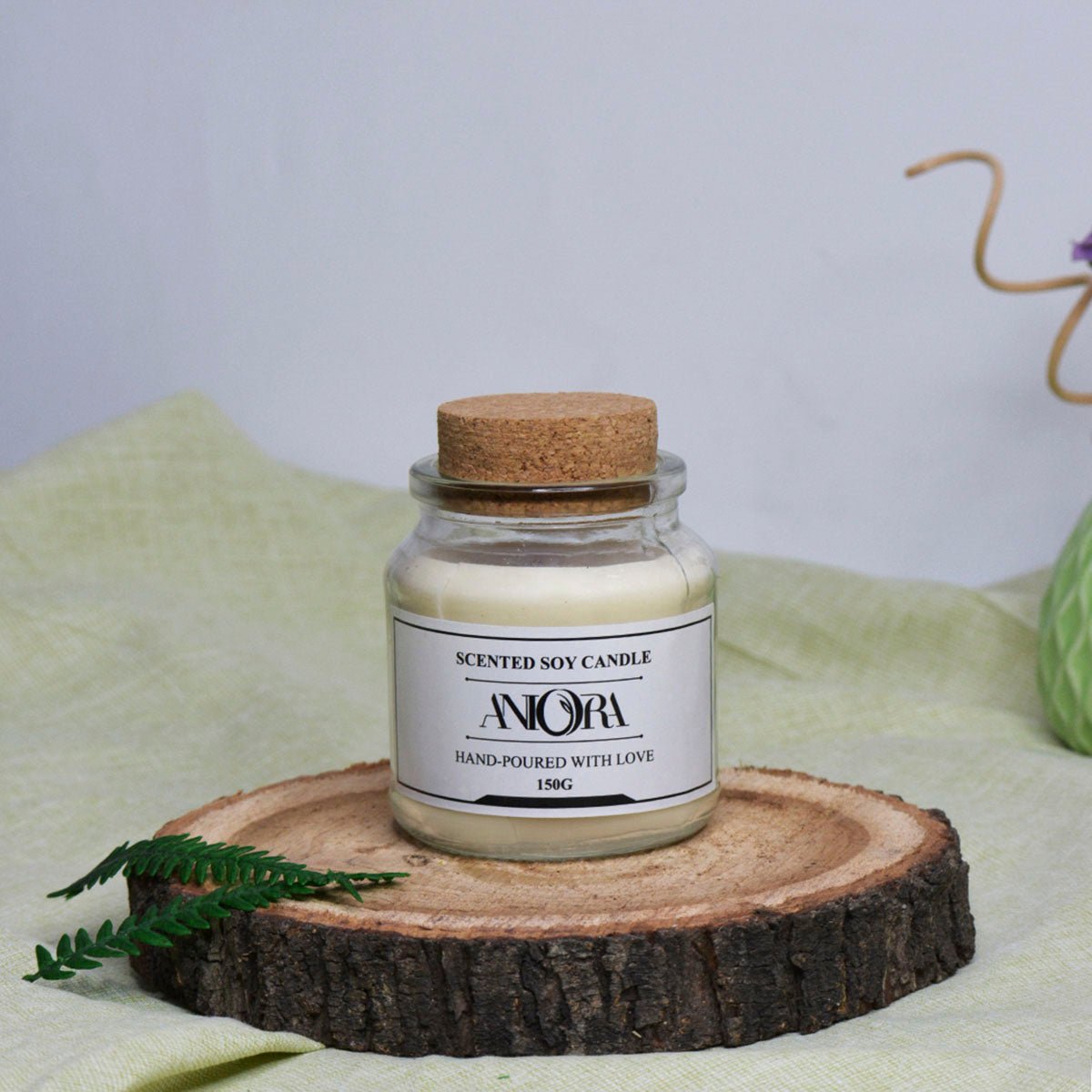 Oud Wood Wick Soy Wax Candle | Verified Sustainable by Brown Living™