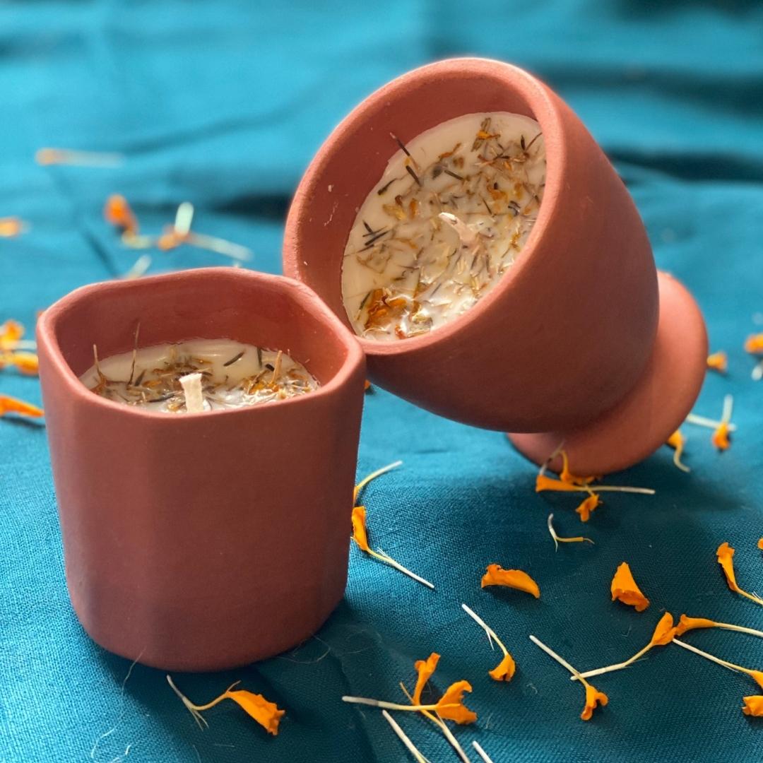 Pachva Xl | 100% Soy Wax Candle | Small, Large,5 & 7wick Oud And Amber – Candles & Fragrances by Pravaah India available on Brown Living™. Large . SKU: CAN002_Large_BL. Img 13.