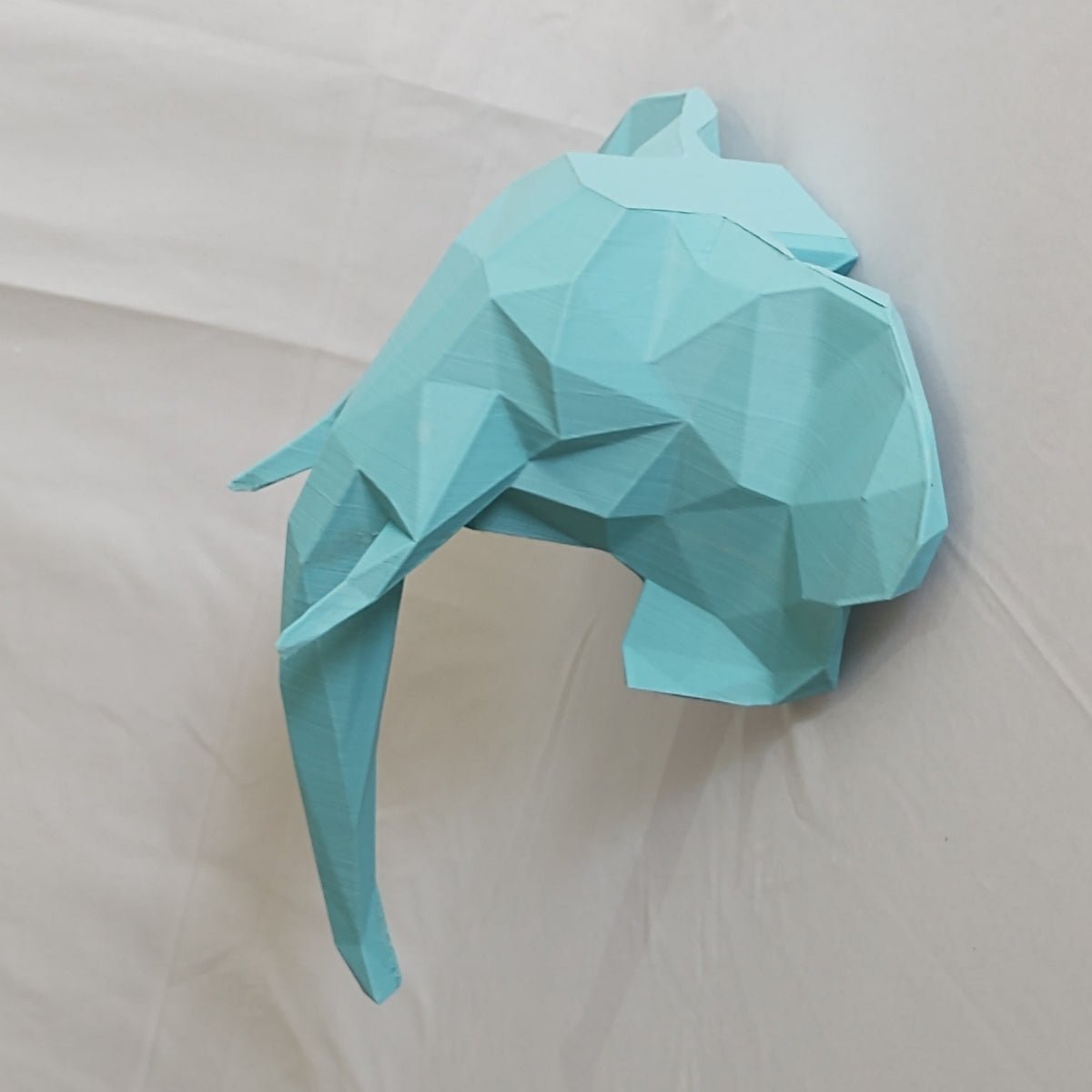 Pacific Tusker Plant - Based Baby Blue Wall Decor – Home Decor on Brown Living™. SKU: PATUEDPLBBA088. Img 3.