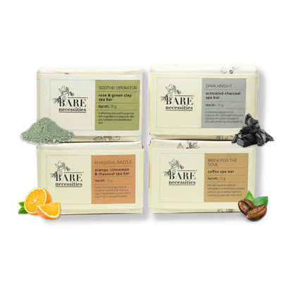 Natural Handmade Bath Soaps | Pack of 4 |30g Each