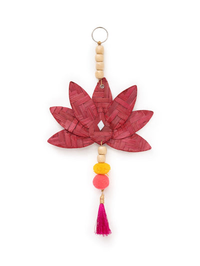 Padma Handcrafted Bamboo Hanging - Set of 2 – Home Decor on Brown Living™. SKU: HG-2385. Img 2.