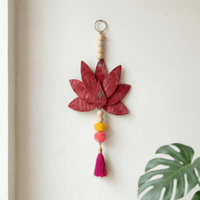 Padma Handcrafted Bamboo Hanging - Set of 2 – Home Decor on Brown Living™. SKU: HG-2385. Img 4.