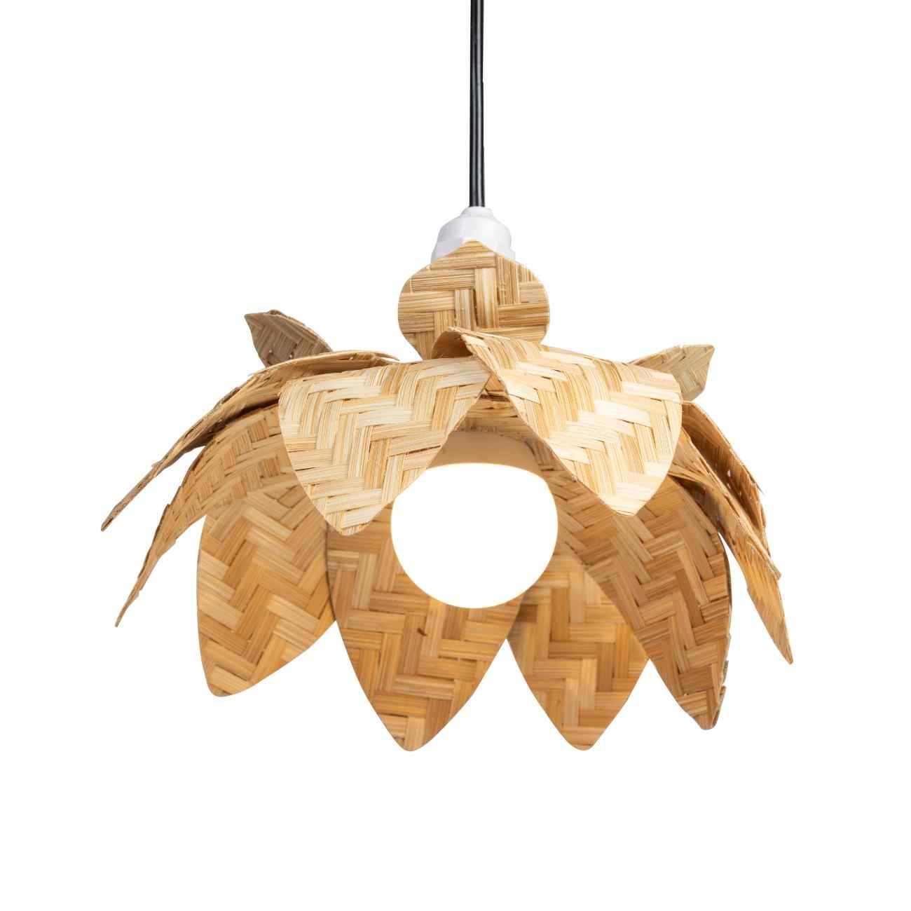 Padma Handcrafted Bamboo Lantern – Home Decor on Brown Living™. SKU: OBLS - 919N. Img 2.