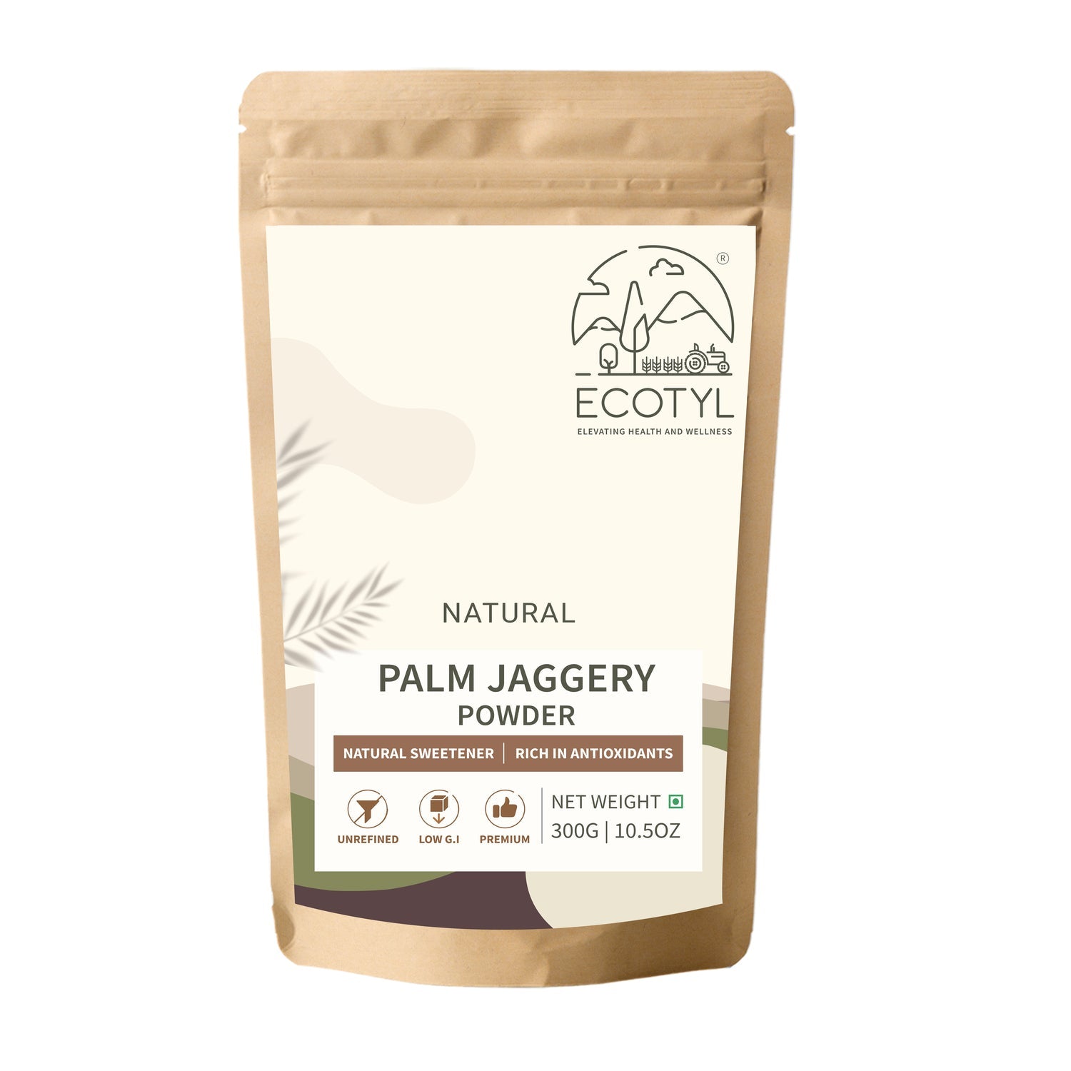 Palm Jaggery Powder | Natural Sweetener | Rich Caramel Taste | 300g – Honey & Syrups on Brown Living™. SKU: ECOTYL00065. Img 5.