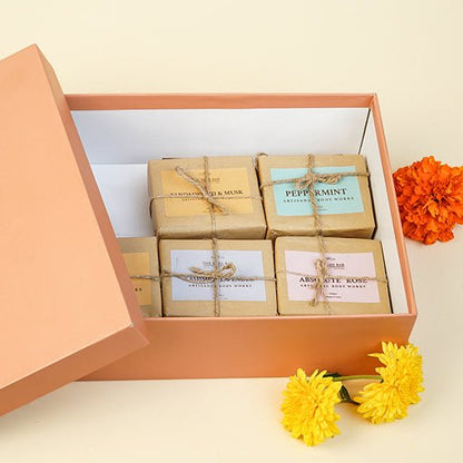 Pancharatna - Set of 5 Luxurious Handcrafted Soap Bar | Verified Sustainable by Brown Living™