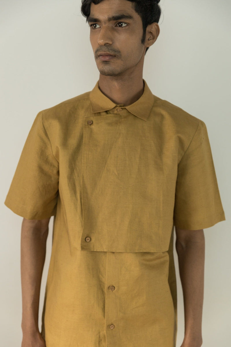 Paneled Hemp Cotton Shacket | Verified Sustainable by Brown Living™