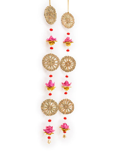 Pankhuri Handcrafted Chamba Streamer - Set of 2 – Home Decor on Brown Living™. SKU: HG-2382. Img 1.