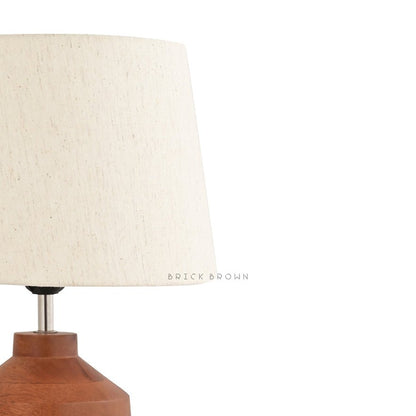 Panorama Night Lamp | Handcrafted Mango Wood Table Lamp | Verified Sustainable by Brown Living™