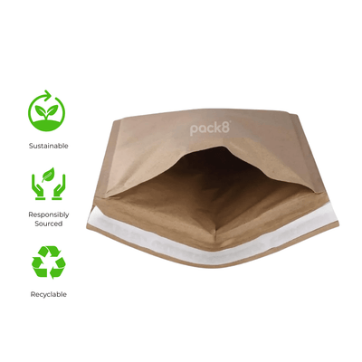 Paper Courier Bag - Envelopes for Packing (10"x12") - Pack of 50 – Envelopes on Brown Living™. SKU: Bag_10X12_P50. Img 4.