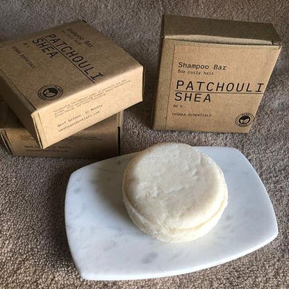 Patchouli - Shea Shampoo Bar for Dry/Curly Hair | Verified Sustainable by Brown Living™