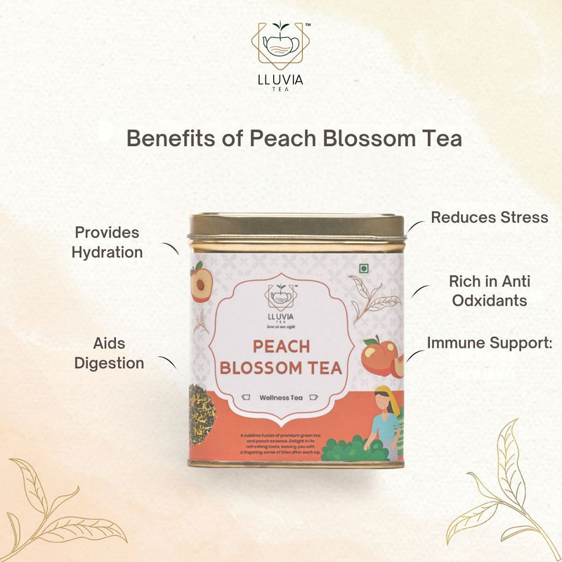 Peach Blossom Tea|Balance and Refreshing Energy - 50g | Verified Sustainable by Brown Living™