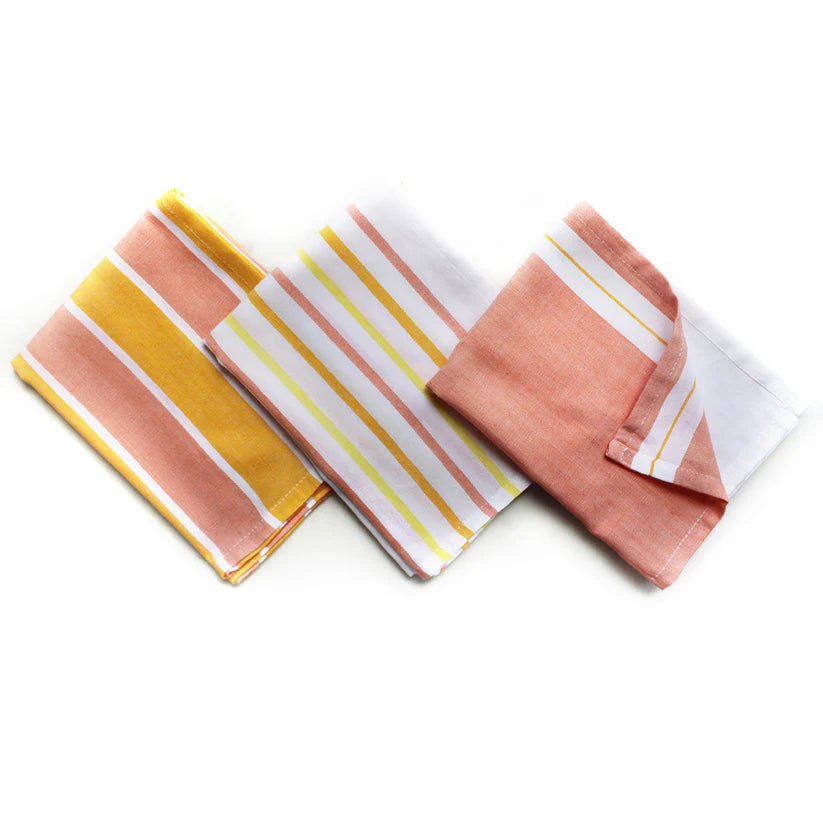 Peach Collection Kitchen Towel Linens – Kitchen Linens on Brown Living™. SKU: KR - CS. Img 4.