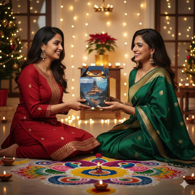 Peacock Akand Jyot Diya – Ethnic Decorative Lighting – Home Decor on Brown Living™. SKU: D28. Img 11.