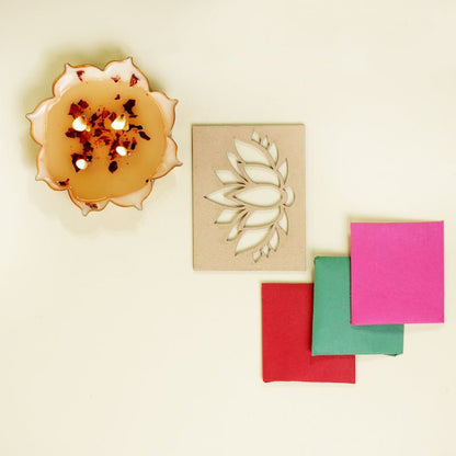 Peacock Festive Gifting Box - Diwali Gift – Gift Giving on Brown Living™. SKU: MJ00002GF. Img 4.
