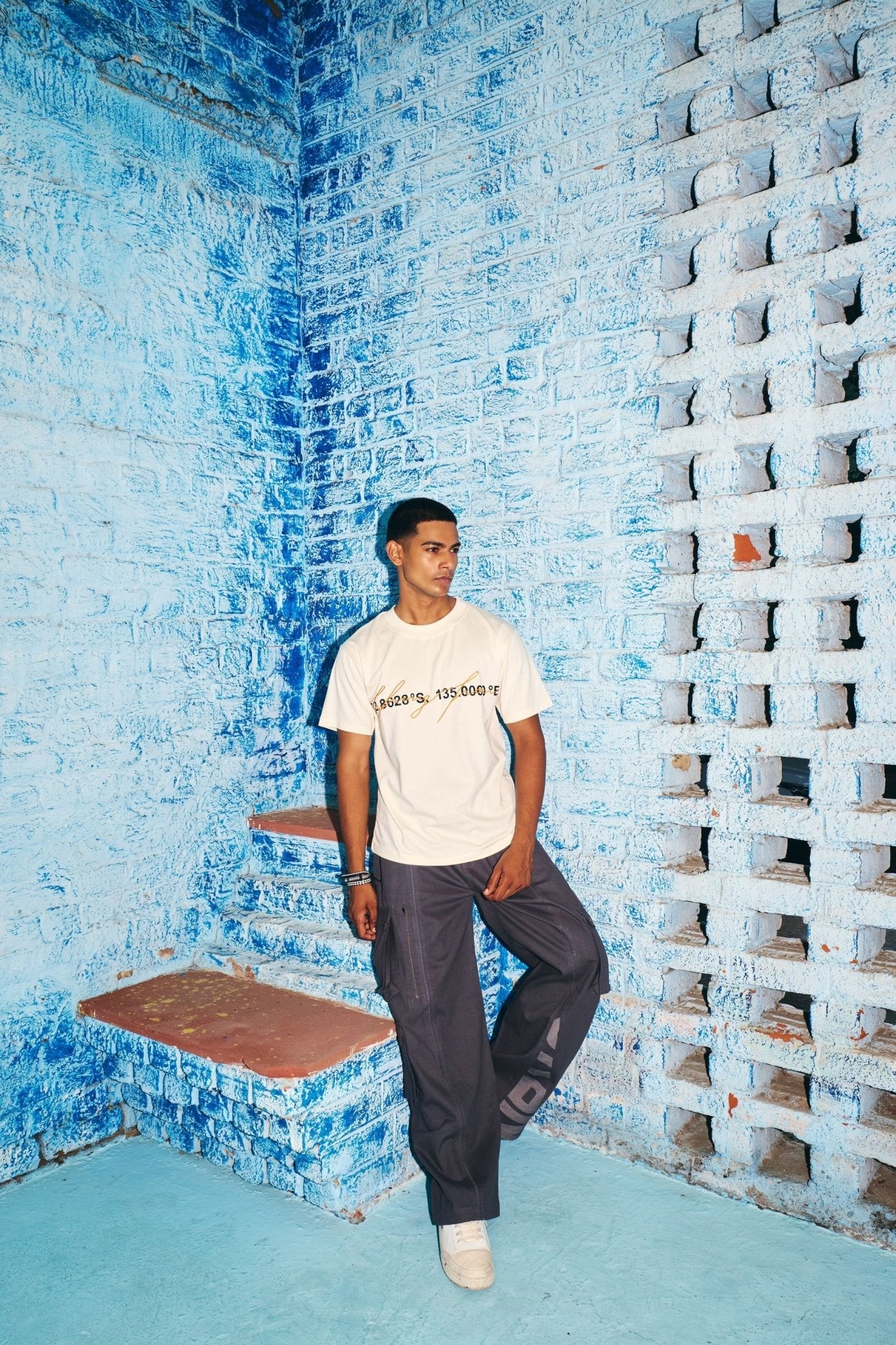 Penguin Print Unisex T-Shirt – Cute Graphic Casual Everyday Wear – Womens T-Shirt on Brown Living™. SKU: NBTW-010. Img 3.