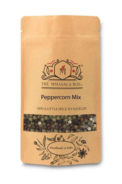 Peppercorn Mix 100g – Premium Blend for Fresh, Bold Flavor – Seasonings & Spices on Brown Living™. SKU: TMMBC14. Img 1.