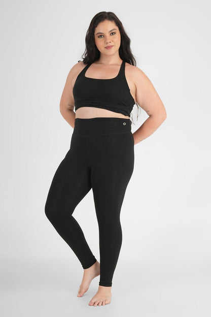 Perfect Fit Natural Fabric Black Legging – Womens Leggings on Brown Living™. SKU: ELHNLGBLKXS. Img 8.