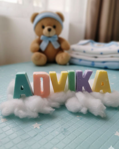 Personalized Name Alphabets Soap Set Of 6 Gift Set – Body Soap on Brown Living™. SKU: SOB-SOAP-42. Img 1.