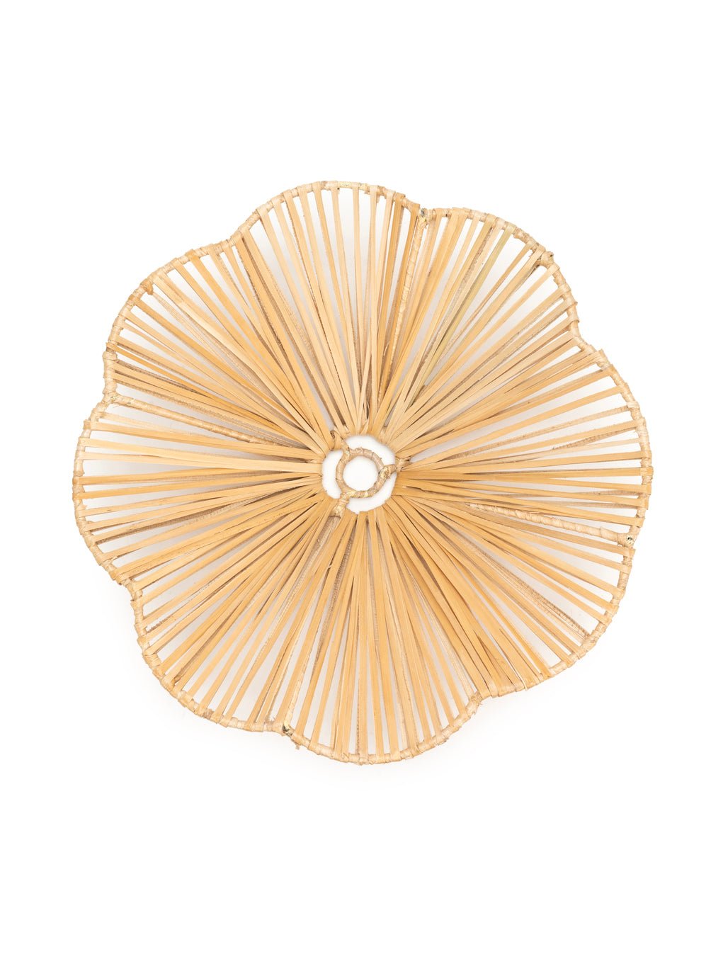 Petal handcrafted Banana Bark Lampshade – Lamps & Lighting on Brown Living™. SKU: LS-2279. Img 4.