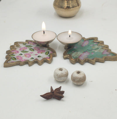 Pichwai Soy Candles - Set of 2 – Candles & Fragrances on Brown Living™. SKU: SN2563. Img 4.