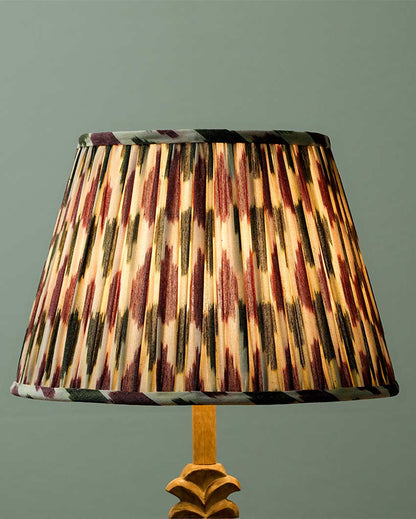 Pink Ikat Empire Lampshade – Lamps & Lighting on Brown Living™. SKU: IHLS0024-L. Img 1.