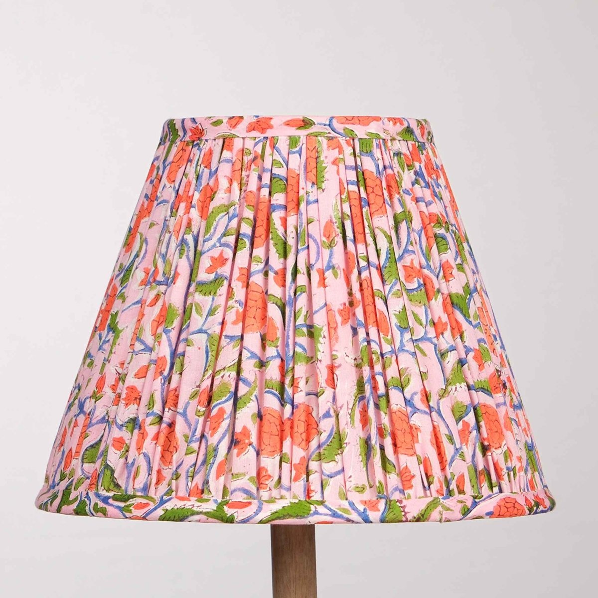 Pink Ikat Empire Lampshade – Lamps & Lighting by Inara Home available on Brown Living™. S . SKU: IHLS0024 - S. Img 4.