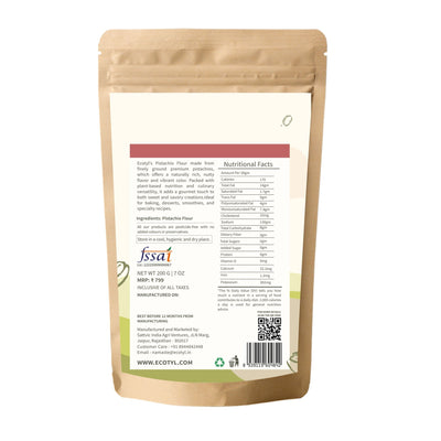 Pistachio Flour | Gluten Free | Healthy Baking Flour | 200g – Healthy Snacks on Brown Living™. SKU: ECOTYL00052. Img 6.