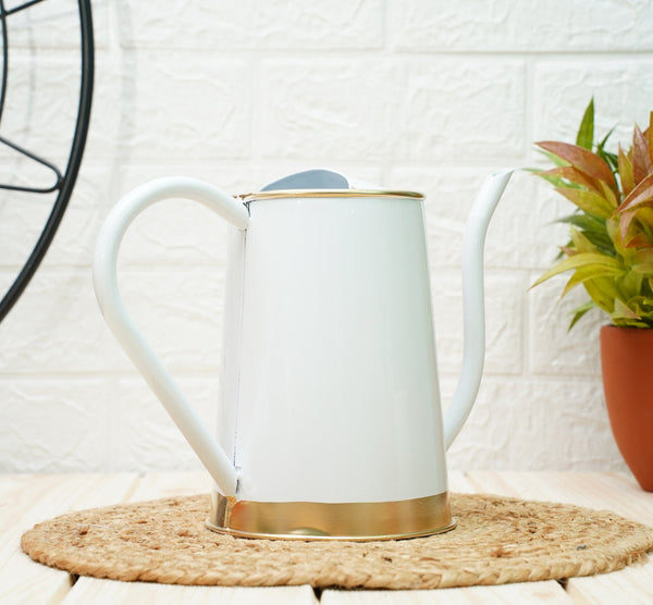 Plant Watering Can | Garden Accessories -White (1.5 Lt) | Verified Sustainable Watering Cans on Brown Living™