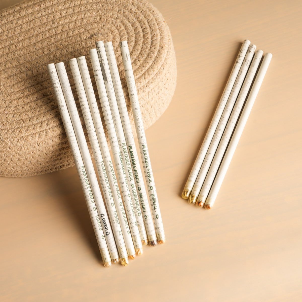 Plantable Seed Pencils | Stationery | Set of 3 | Verified Sustainable by Brown Living™