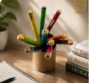 Plantable Seed Stationery - Pack of 10 – Pencils on Brown Living™. SKU: OEP238. Img 10.
