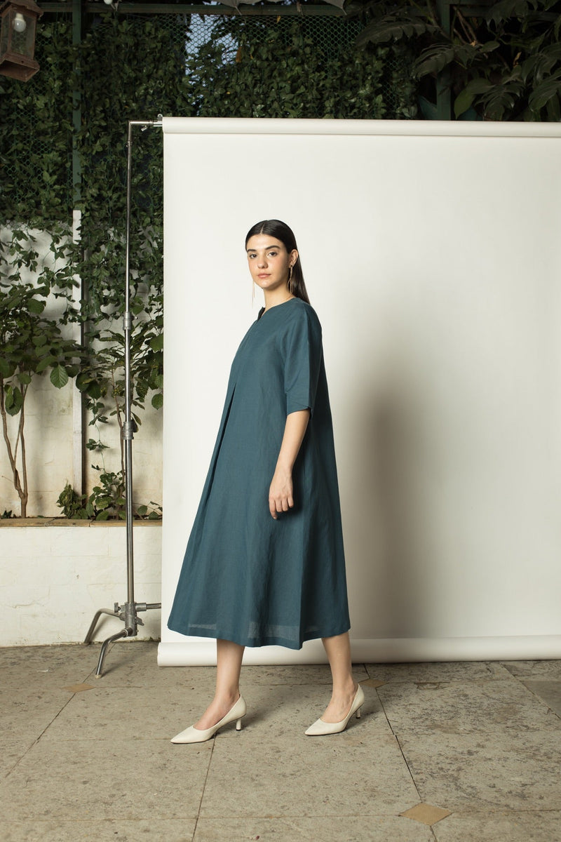 Pleated A - Line Maxi | Verified Sustainable by Brown Living™