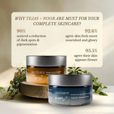 Plump Bombs AM - PM Moisturisers – Face Moisturizer on Brown Living™. SKU: ORG - COMBO - PLUMP. Img 6.