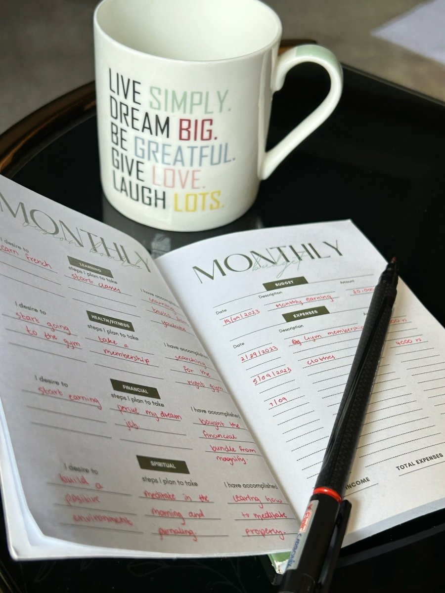 Pocket Planner – Compact Daily Organizer for Adults – Notebooks & Notepads by Zenify available on Brown Living™. . SKU: POC - PLA. Img 2.
