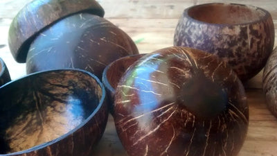 Polished Coconut Shells 150 ml - Set of 2 – Kitchen Tools by NATSBYTE available on Brown Living™. . SKU: coconut150ml. Img 2.