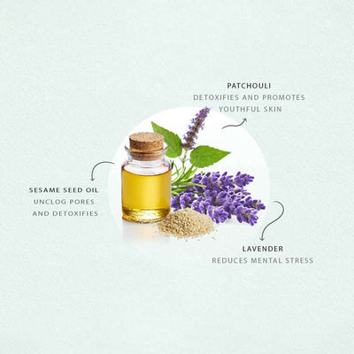 Pollution & Makeup Cleansing Oil | 30ml Face Cleanser – Face Oil on Brown Living™. SKU: PFOY07. Img 2.
