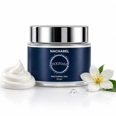 Poonam Night Cream – Overnight Nourishing & Repair Face Cream – Face Cream on Brown Living™. SKU: NCH030. Img 3.