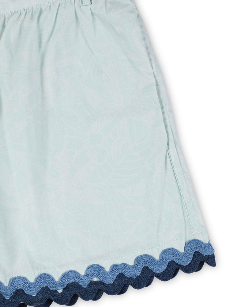 Poppy Floral Printed Cotton Shorts | Verified Sustainable Kids Shorts on Brown Living™