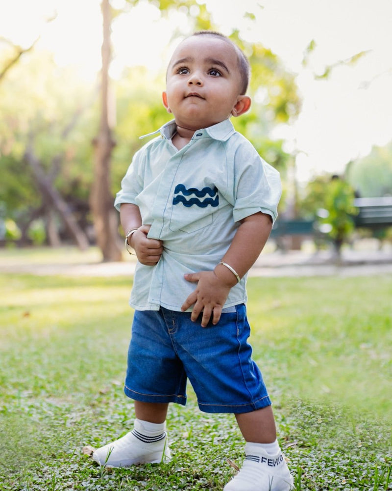 Poppy Floral Printed Shirt | Verified Sustainable Kids Shirts on Brown Living™