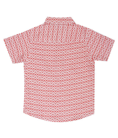 Popsicle Pink Shirt for Boys– Comfortable Casual Wear for Everyday – Kids Shirts on Brown Living™. SKU: PB233_1. Img 2.