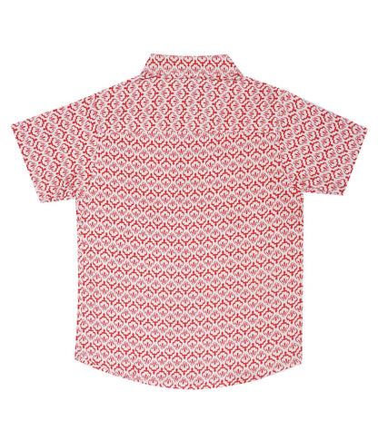 Popsicle Pink Shirt for Boys– Comfortable Casual Wear for Everyday – Kids Shirts on Brown Living™. SKU: PB233_1. Img 2.