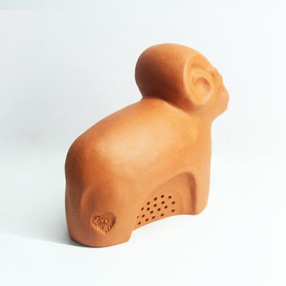 Porus Terracotta Capricorn Air Aroma Diffuser for Indoors Table Top | Set of 1 Capricorn + 6 Perfumes 10 ml Each | Verified Sustainable by Brown Living™