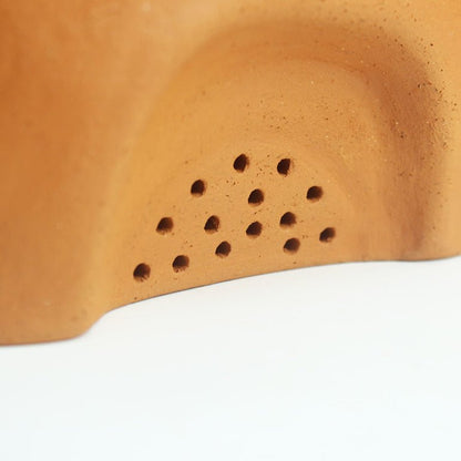 Porus Terracotta Capricorn Air Aroma Diffuser for Indoors Table Top | Set of 1 Capricorn + 6 Perfumes 10 ml Each | Verified Sustainable by Brown Living™