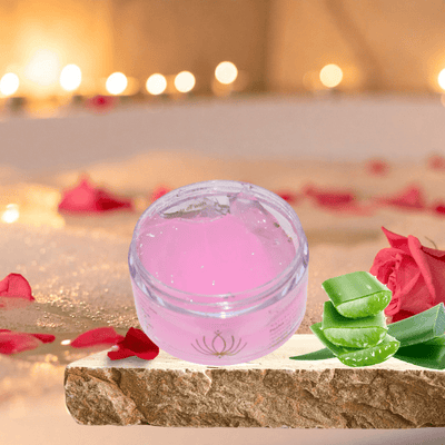 Poshit Gulaab Aloevera Gel - 50 gm – Face Lotion on Brown Living™. SKU: NM-PG-01-NL. Img 4.