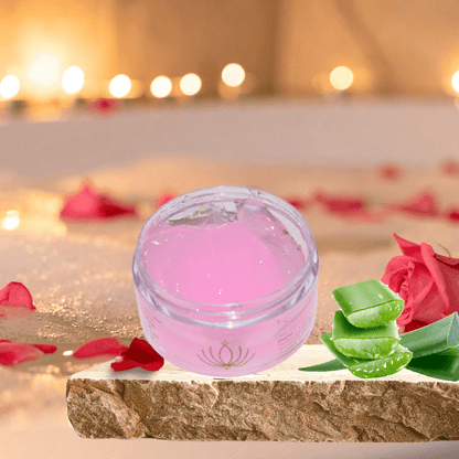 Poshit Gulaab Aloevera Gel - 50 gm – Face Lotion on Brown Living™. SKU: NM-PG-01-NL. Img 4.