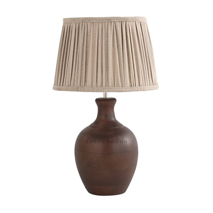 Potra Night Lamp | Handcrafted Mango Wood Table Lamp | Verified Sustainable by Brown Living™